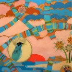 Hawaiian Honeycreeper by Jennifer Valenzuela