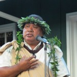 Kahu Richard DeLeone performing our blessing