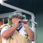 I had never seen someone play the nose flute before. Chicken Skin!