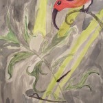 Light of an Iʻiwi by Sky Lindell Baldwin